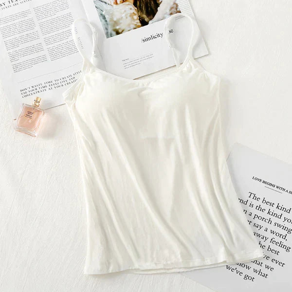 BLUSINHA REGATA COM SUTIÃ EMBUTIDO- Conforto e Praticidade que Você Merece! (COMPRE 1 LEVE 3)