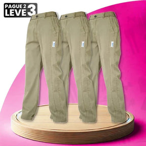 Calça Feminina Alice em Malha de Seda Gelo e Poliéster -Compre 2 e Leve 3 + Frete Grátis