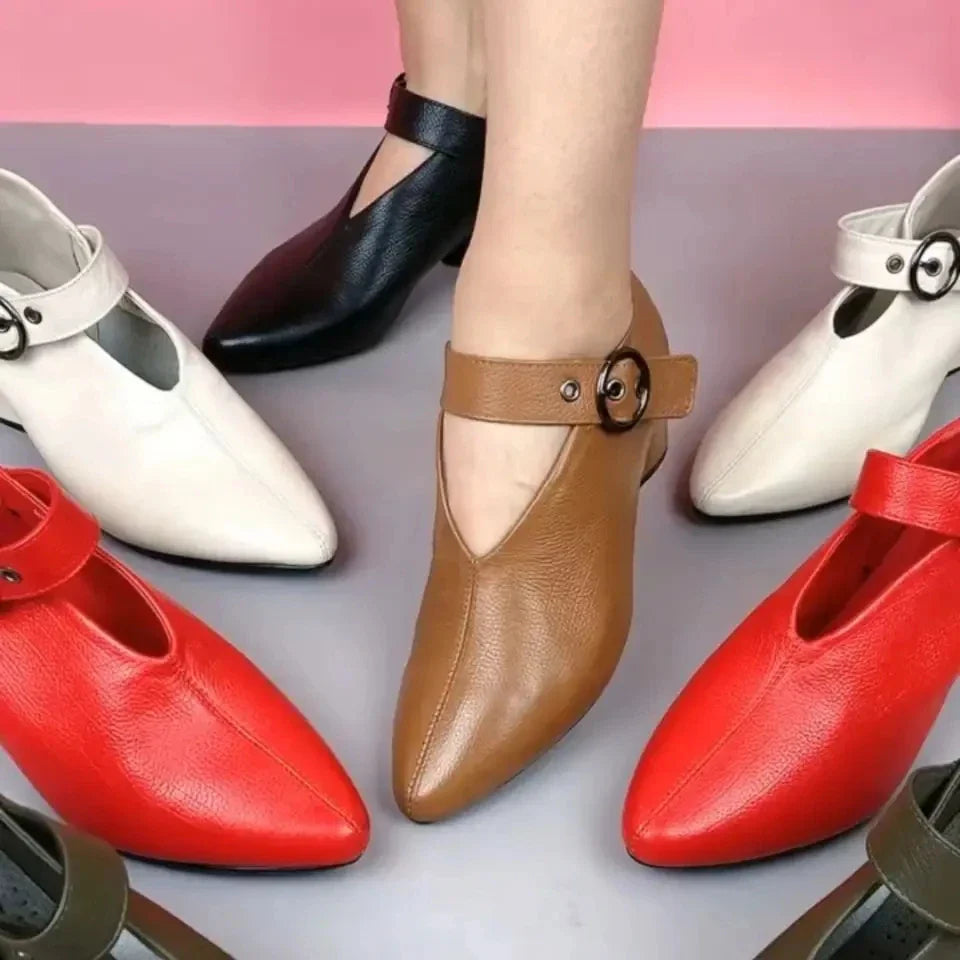 Sandália Feminina Lulu - Confortável, Elegante e Ortopédica + Frete Grátis