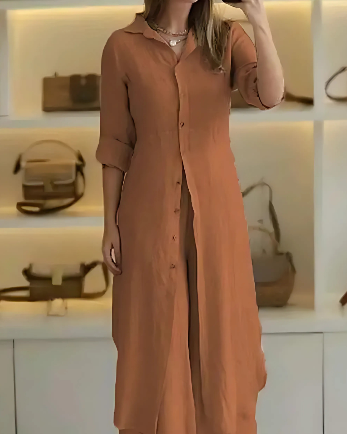Conjunto Estela | Linho Premium- Une leveza, frescor e elegância