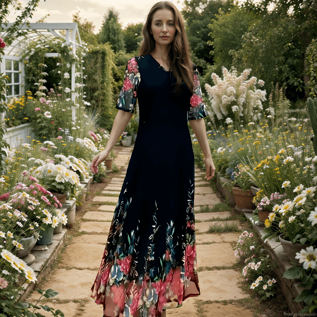 Vestido Floral Paris/ O Vestido que Toda Mulher Sempre Sonhou em Ter! Perfeito para o Verão!